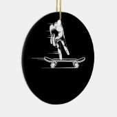 Vingerbordskateboard Keramisch Ornament (Rechts)