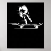 Vingerbordskateboard Poster (Voorkant)