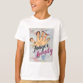 Vingerfamilie T-shirt (Voorkant)