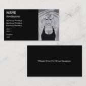 Vingergolf Visitekaartje (Voorkant / Achterkant)