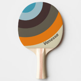 Vingerhoedskruidenroest Cirkelband met naam Tafeltennisbatje