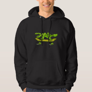 Vingerhoodie met Schaats Hoodie