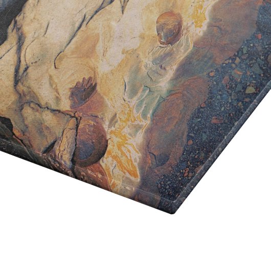 Vingerlakes Rocks Snijplank (Hoek)