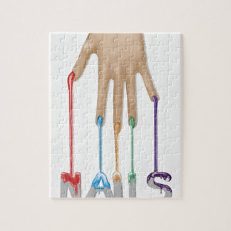 Vingernagels Legpuzzel