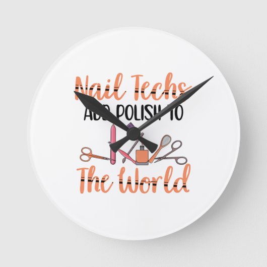 Vingernagels Ronde Klok (Voorkant)