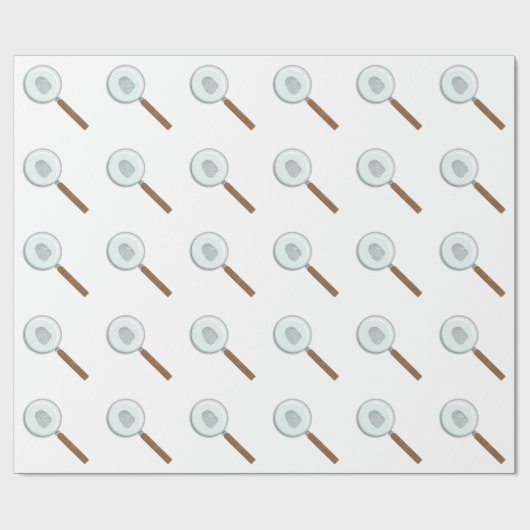 Vingerprint-cluster Cadeaupapier (Vlak)