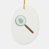 Vingerprint-cluster Keramisch Ornament (Voorkant)