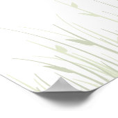 Vingerprint Flowers Poster (Hoek)