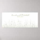 Vingerprint Flowers Poster (Voorkant)