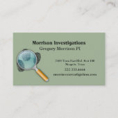 VingerPrints Particulier Visitekaartje Onderzoek (Voorkant)