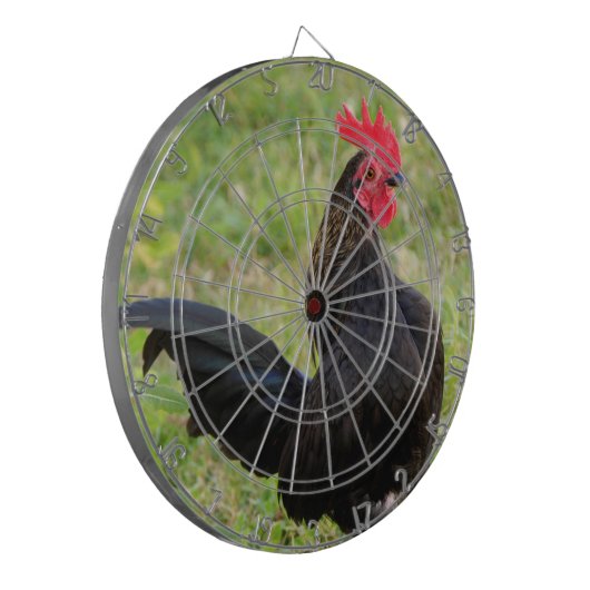 Vingerrooster Dartbord (Voorkant Links)