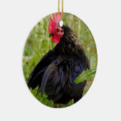 Vingerrooster Keramisch Ornament (Rechts)