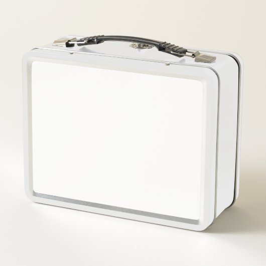 Vingers een onderschrift witte lunchbox (Achterkant)