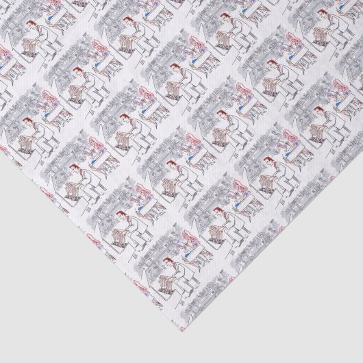 Vingers tissuepapier (Detail)