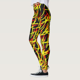 Vingers van vlam-Leggings Leggings