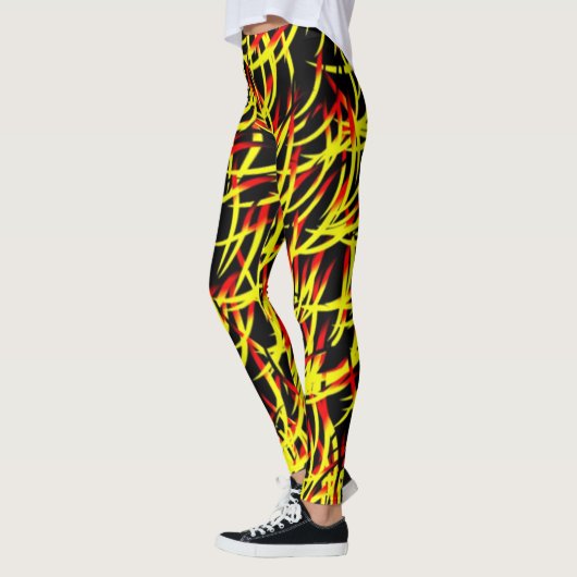 Vingers van vlam-Leggings Leggings (Links)