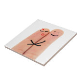 Vingers verliefd tegeltje (Zijkant)