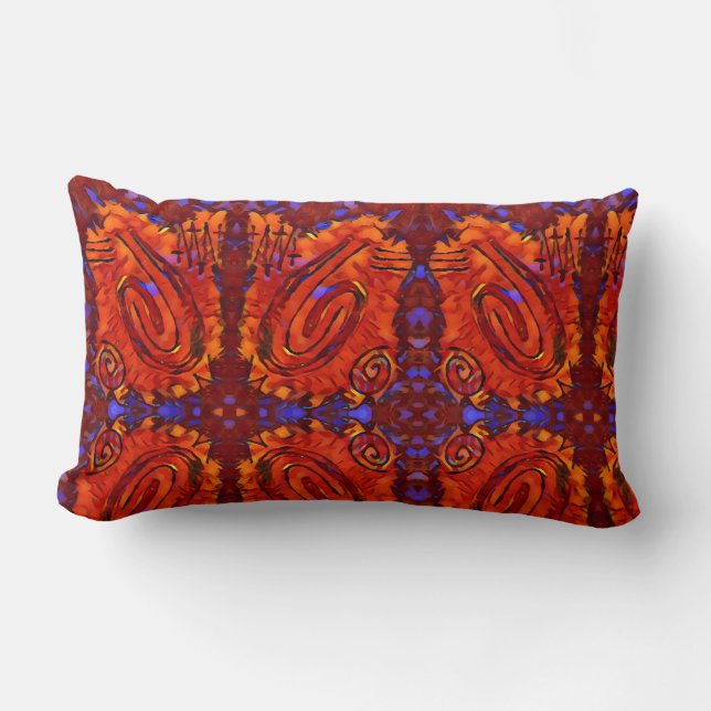 Vingerschildering - Pepper Kussen (Voorkant)