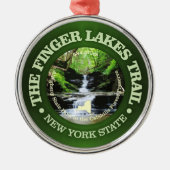 Vingerslangen Metalen Ornament (Voorkant)