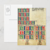 Vingertelling van 1 tot 20000 briefkaart (Voorkant / Achterkant)