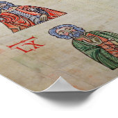 Vingertelling van 1 tot 20000 poster (Hoek)