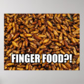 VINGERVOEDSEL?! MEME POSTER (Voorkant)