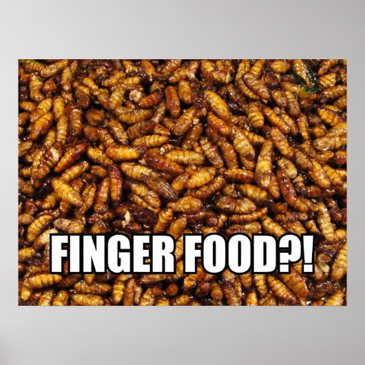 VINGERVOEDSEL?! MEME POSTER (Voorkant)