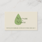 VingvoordandVerde Visitekaartje (Voorkant)