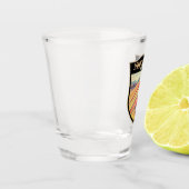 Vinicunca Peru Reizen Kunst Vintage Shot Glas (Links)