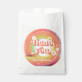 vinil Grovy-baby shower Bedankzakje (Voorkant)