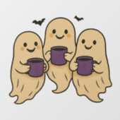 Vinilo adhesivo para ventana de Halloween con fant Raamsticker (Vel)