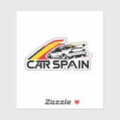 VINILO COCHE CAR SPAIN STICKER (Vel)
