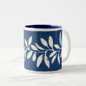 Vining bladeren twee-tone Mok (Voorkant rechts)