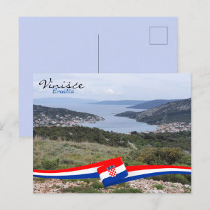 Vinišće, Kroatië   Dalmatië   Adriatische Zee  Briefkaart