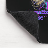 Vink aan uw eigen ritme klok ontwerp muismat (Hoek)