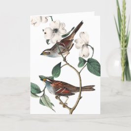 vink en duoghout, Moederdag Kaart