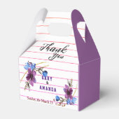 Vink uit Paars Bedankdoosjes (Voorkant Zijde)