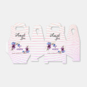 Vink uit Paars Bedankdoosjes (Uitgevouwen)