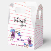 Vink uit Paars Bedankdoosjes (Geopend)