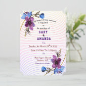 Vink uit Paars Kaart (Staand voorkant)