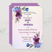 Vink uit Paars Kaart (Voorkant / Achterkant)