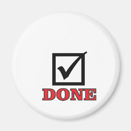 vinkje Gereed Magneet