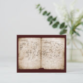 Vinland-kaart Briefkaart (Staand voorkant)