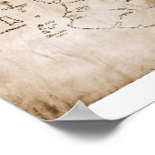 Vinland-kaart Poster (Hoek)