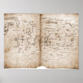 Vinland-kaart Poster (Voorkant)
