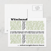 Vinland Runic Flag - Wat had er kunnen gebeuren? Briefkaart (Voorkant / Achterkant)