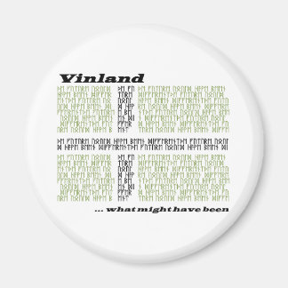 Vinland Runic vlag - wat zou kunnen zijn geweest Magneet