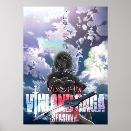 Vinland Saga Season 2 Hoesje Poster (Voorkant)