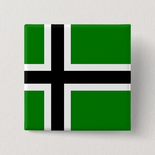 Vinland, Verenigde Staten Vierkante Button 5,1 Cm (Voorkant)