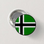 Vinland-vlag Ronde Button 3,2 Cm (Voorkant /achterkant)